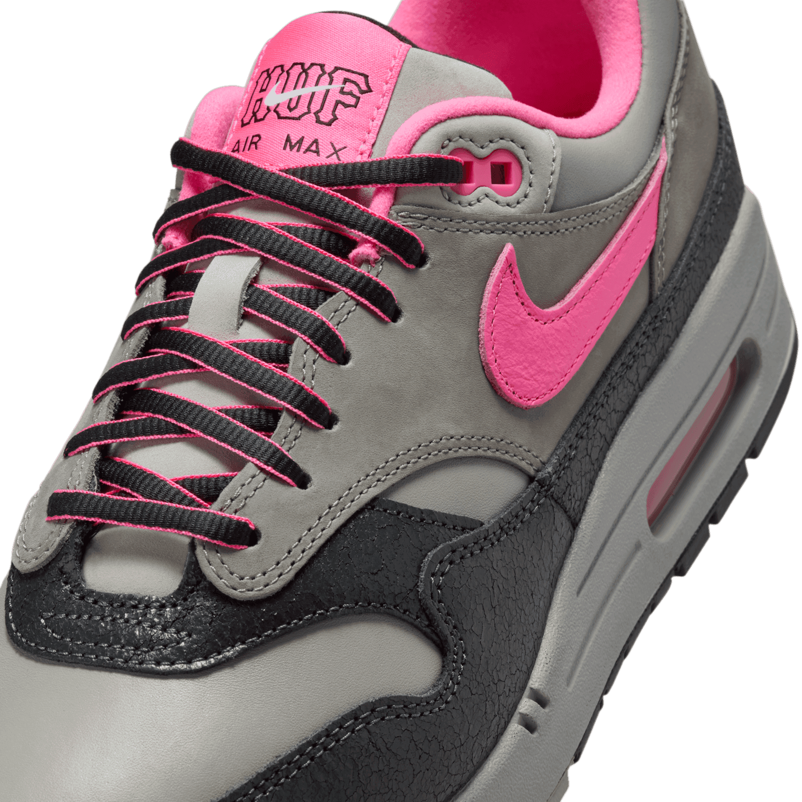 極上個体HUF × Nike Air Max 1Anthracite 29cm 稀少サイズ PINK HUF 