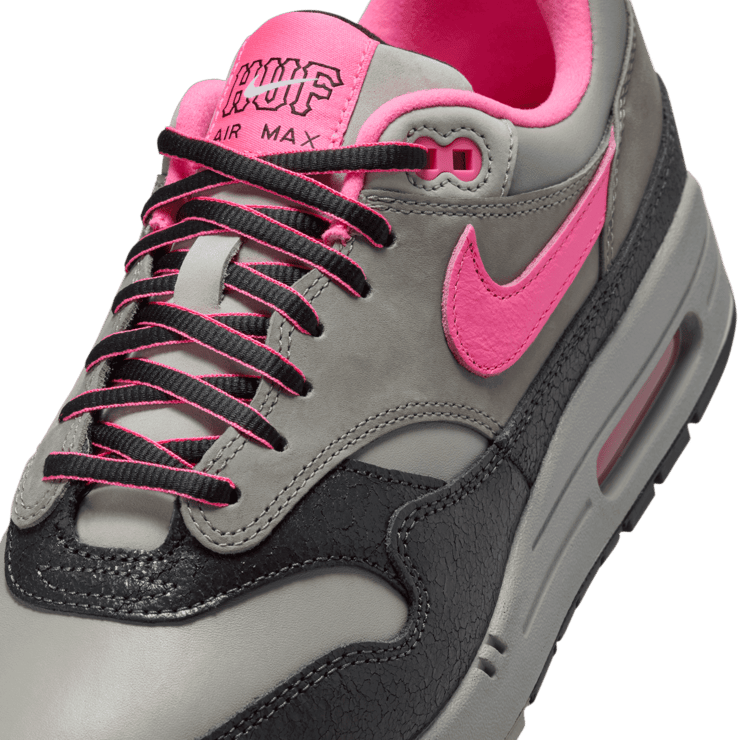 Nike Air Max 1 HUF Anthracite Pink Pow Angle 4