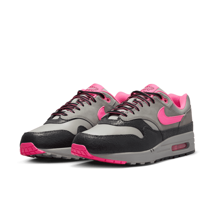 Nike Air Max 1 HUF Anthracite Pink Pow Angle 2