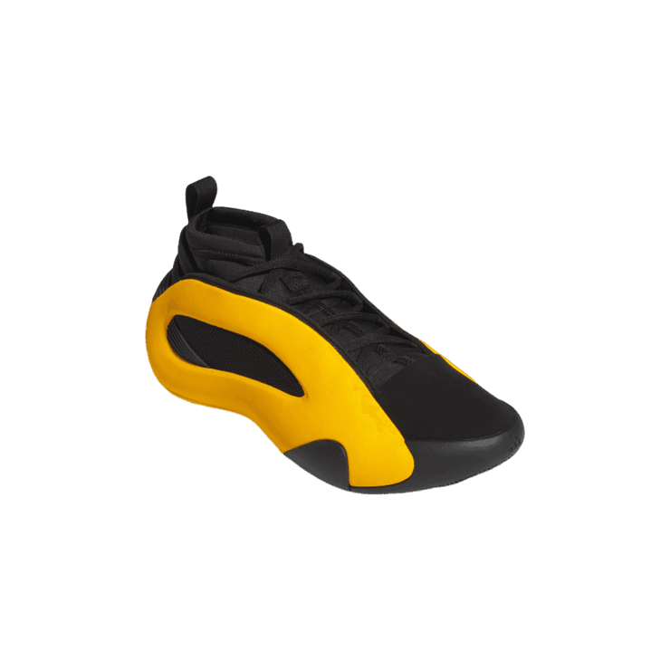 adidas Harden Vol. 8 Black Yellow Angle 2