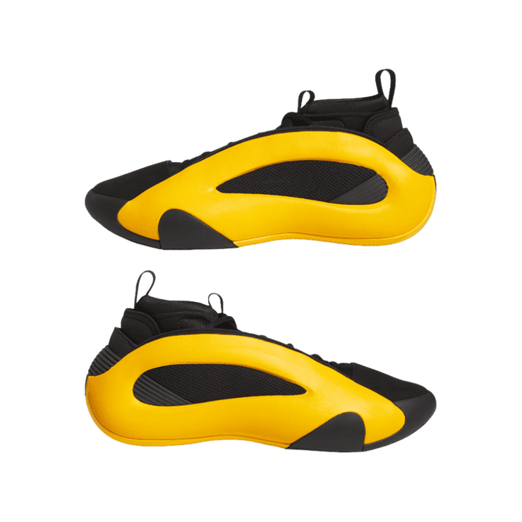 adidas Harden Vol. 8 Black Yellow Angle 5