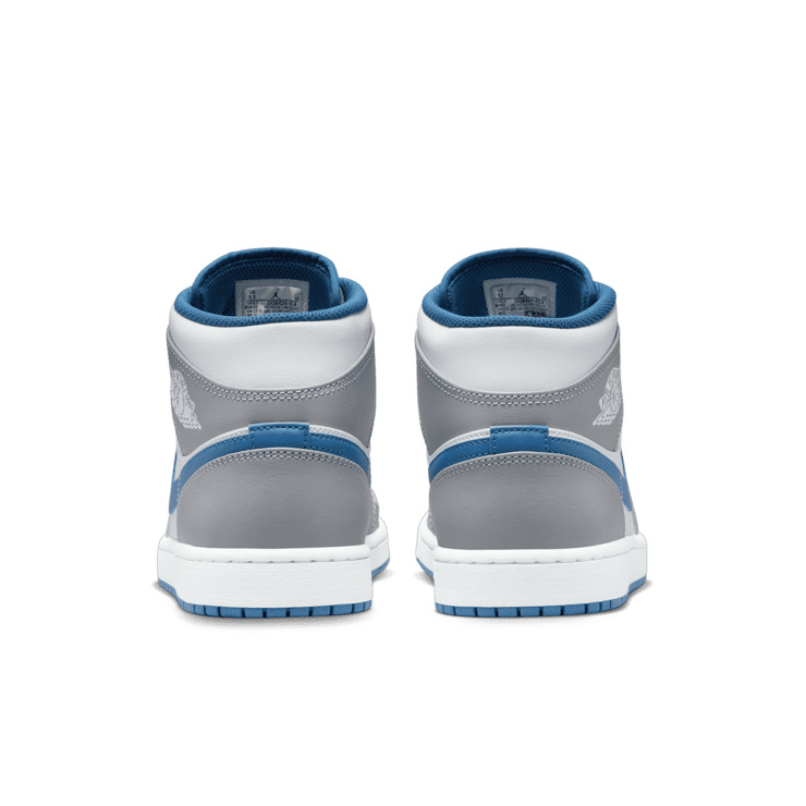 Air Jordan 1 Mid True Blue Angle 3