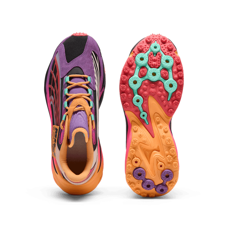 Puma Spirex Mercedes AMG Petronas F1 Black Purple Angle 0