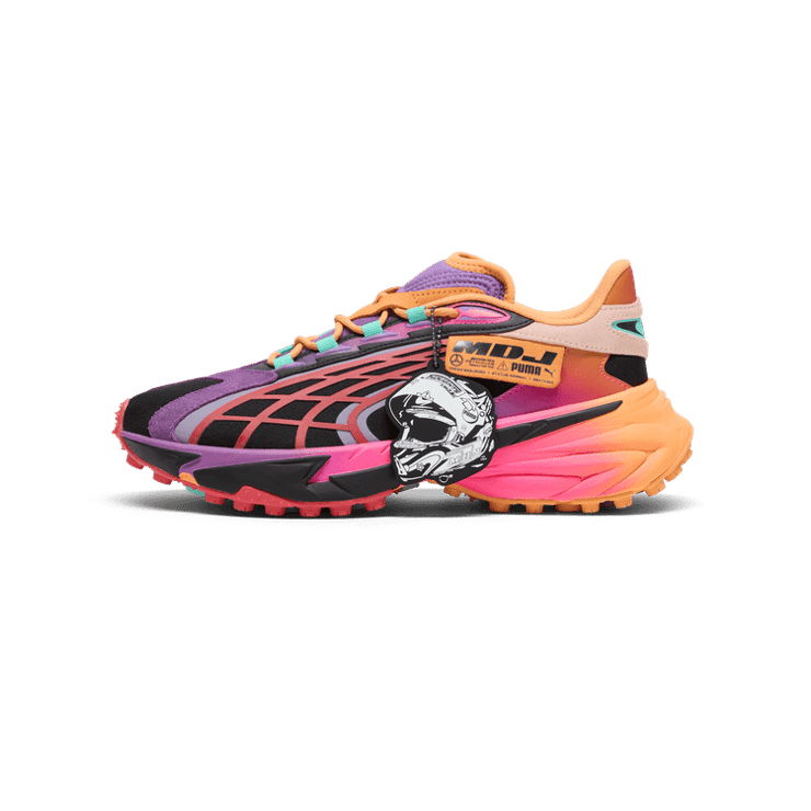 Puma Spirex Mercedes AMG Petronas F1 Black Purple Angle 1