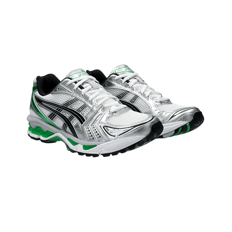 ASICS Gel-Kayano 14 White Malachite Green Angle 0