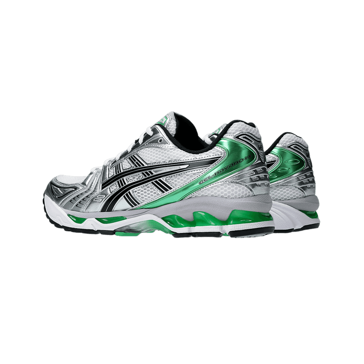 ASICS Gel-Kayano 14 White Malachite Green Angle 1