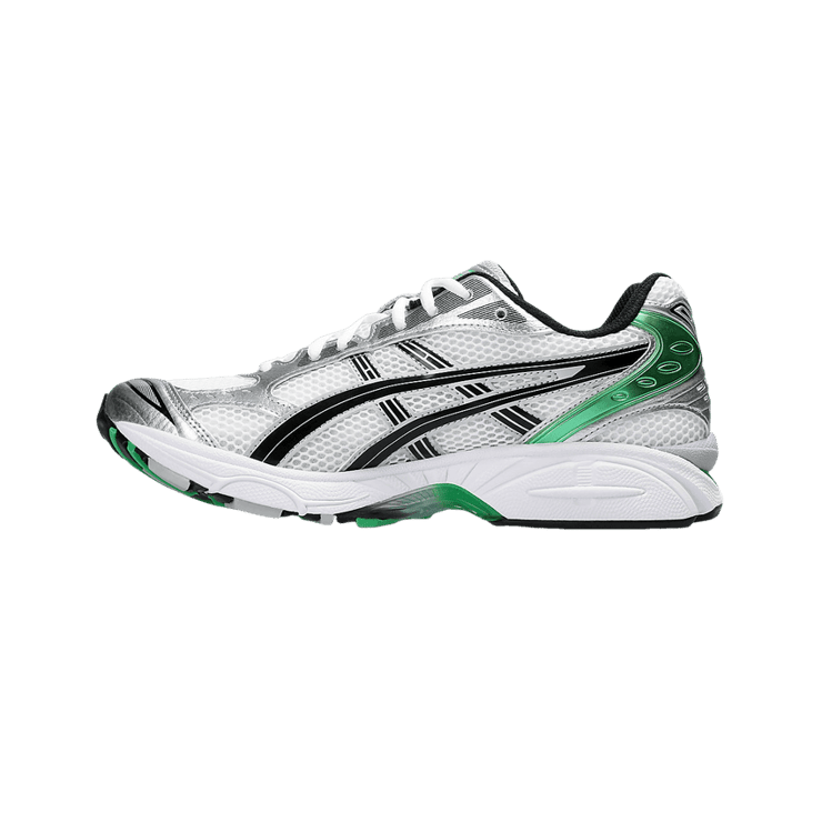 ASICS Gel-Kayano 14 White Malachite Green Angle 2