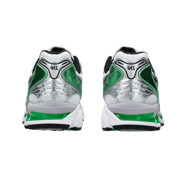 ASICS Gel-Kayano 14 White Malachite Green Angle 3