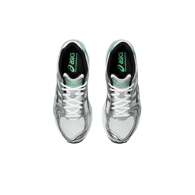 ASICS Gel-Kayano 14 White Malachite Green Angle 4