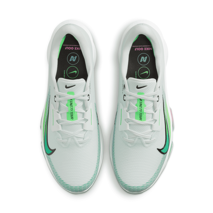 Nike Air Zoom Infinity Tour 2 Golf Wide 'Barely Green Strike' Angle 2