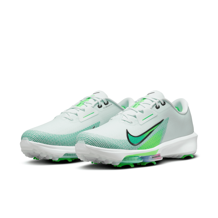 Nike Air Zoom Infinity Tour 2 Golf Wide 'Barely Green Strike' Angle 3