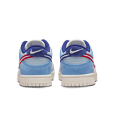 Nike Dunk Low 'Armory Blue Red Mesh' (GS) Angle 3