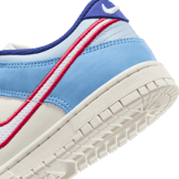 Nike Dunk Low 'Armory Blue Red Mesh' (GS) Angle 5