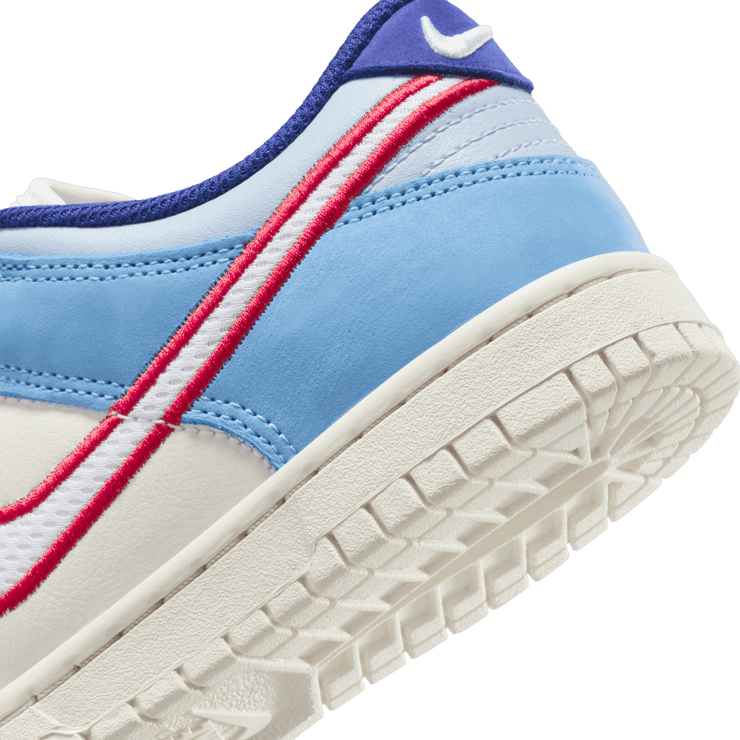 Nike Dunk Low 'Armory Blue Red Mesh' (GS) Angle 5