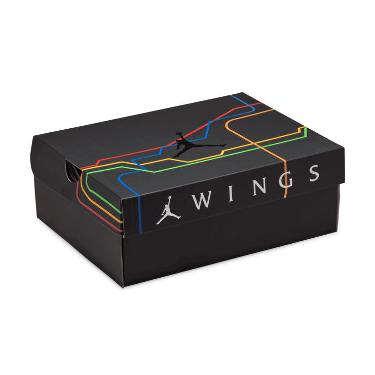 Air Jordan 1 Mid Wings NYC Subway (GS) Angle 12