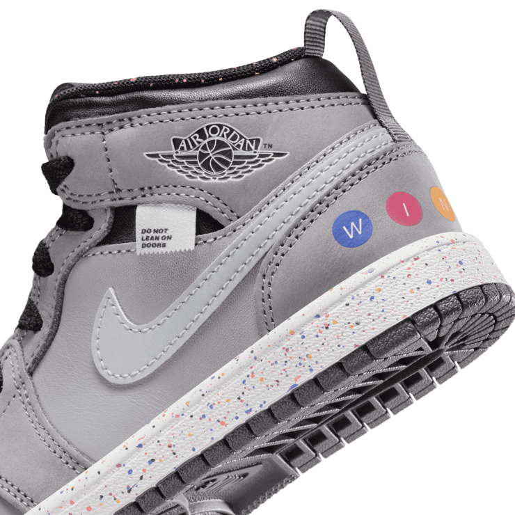 Air Jordan 1 Mid Wings NYC Subway (PS) Angle 5