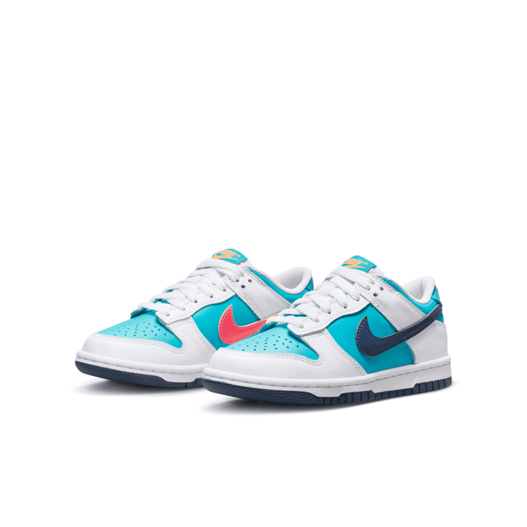 Nike Dunk Low 'Dusty Cactus Thunder Blue' (GS) Angle 3
