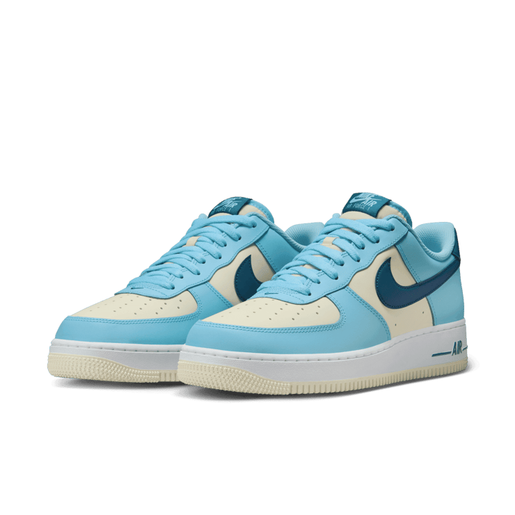 Nike Air Force 1 '07 Aquarius Blue Coconut Milk Angle 2