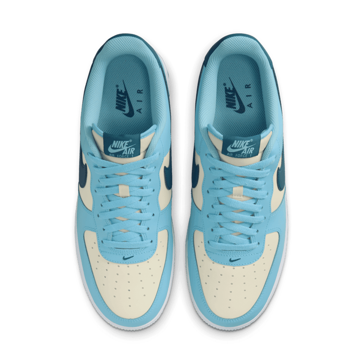 Nike Air Force 1 '07 Aquarius Blue Coconut Milk Angle 1
