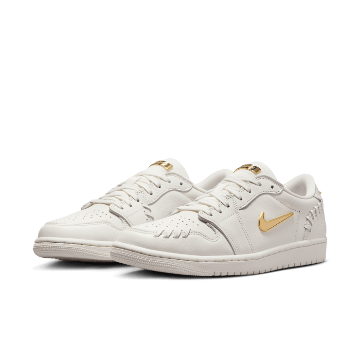 Air Jordan 1 MM Low Sail Metallic Gold (W) Angle 2