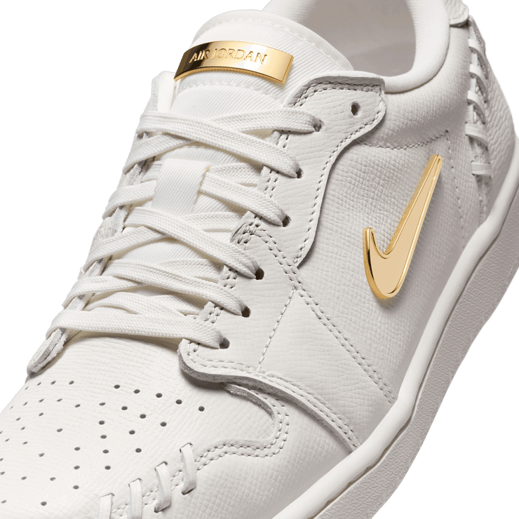 Air Jordan 1 MM Low Sail Metallic Gold W FN5032 100 Release Info