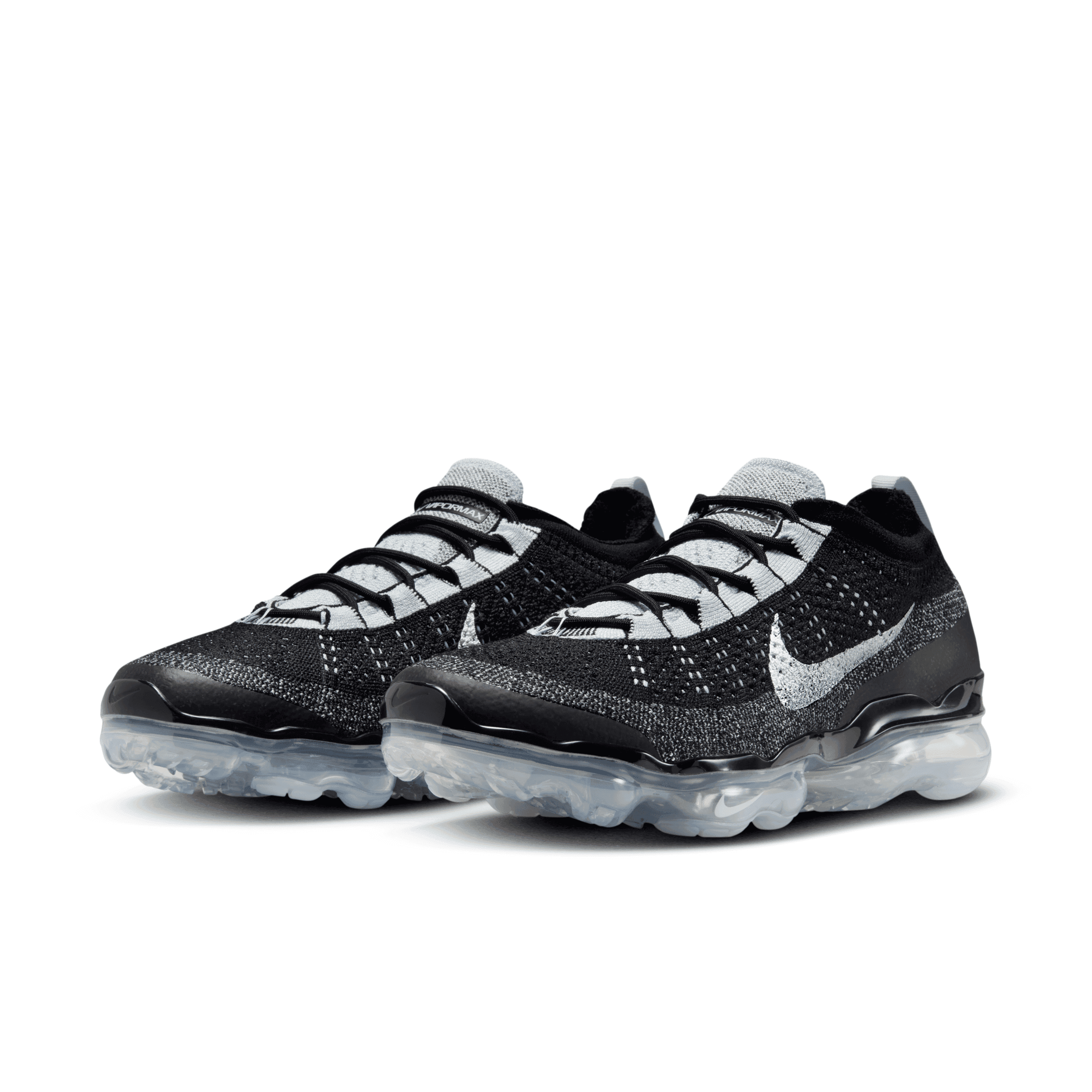 vapormax flyknit blue and black