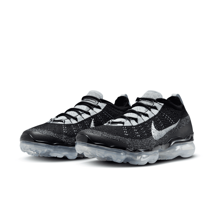 Nike Air VaporMax 2023 Flyknit 'Black Blue Tint' Angle 2