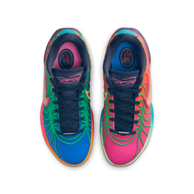 Nike LeBron 21 Optimistic Multi-Color (GS) Angle 1