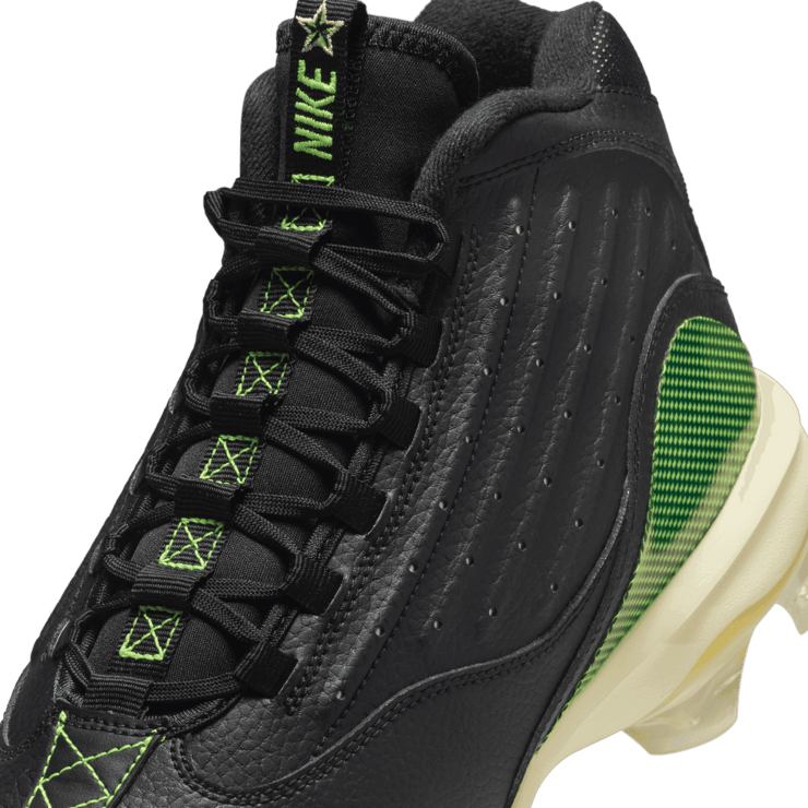 Nike Griffey 2 MCS Cleat Black Volt Angle 5