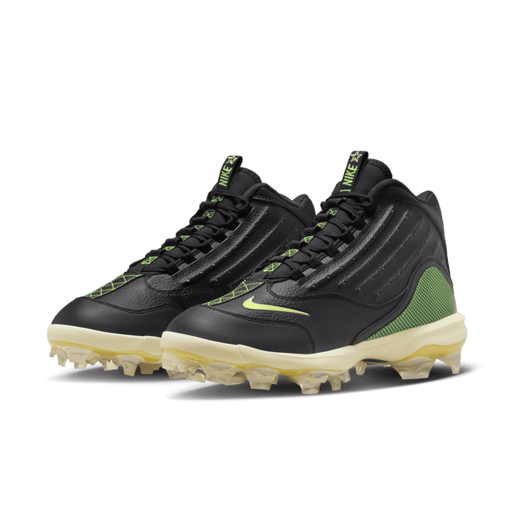 Nike Griffey 2 MCS Cleat Black Volt Angle 2