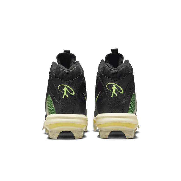 Nike Griffey 2 MCS Cleat Black Volt Angle 3