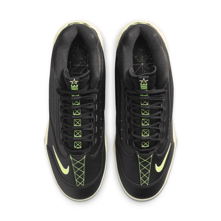 Nike Griffey 2 MCS Cleat Black Volt Angle 1