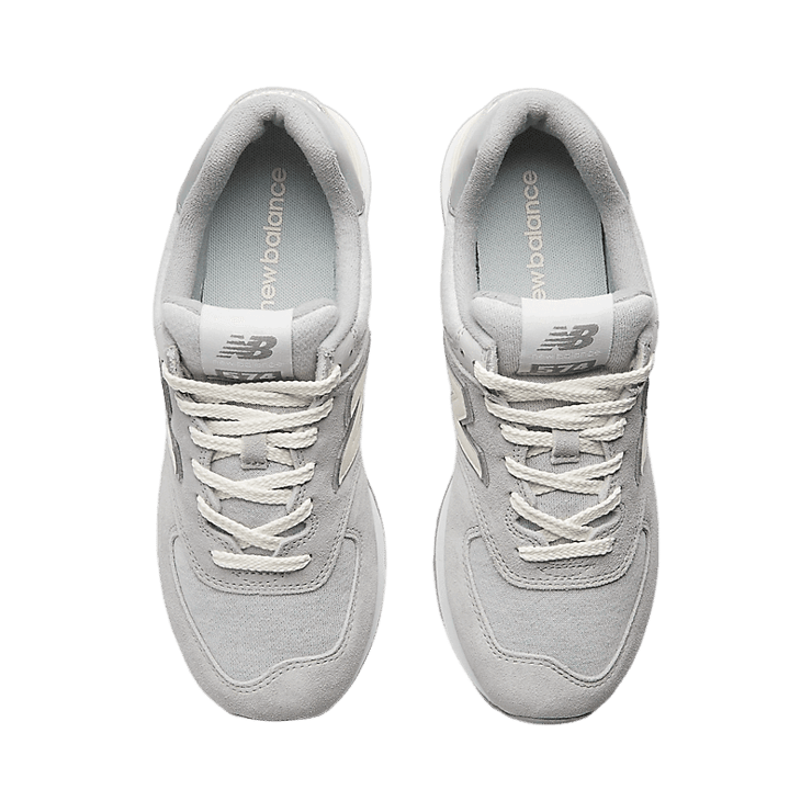 New Balance 574 Concrete Grey Angle 1