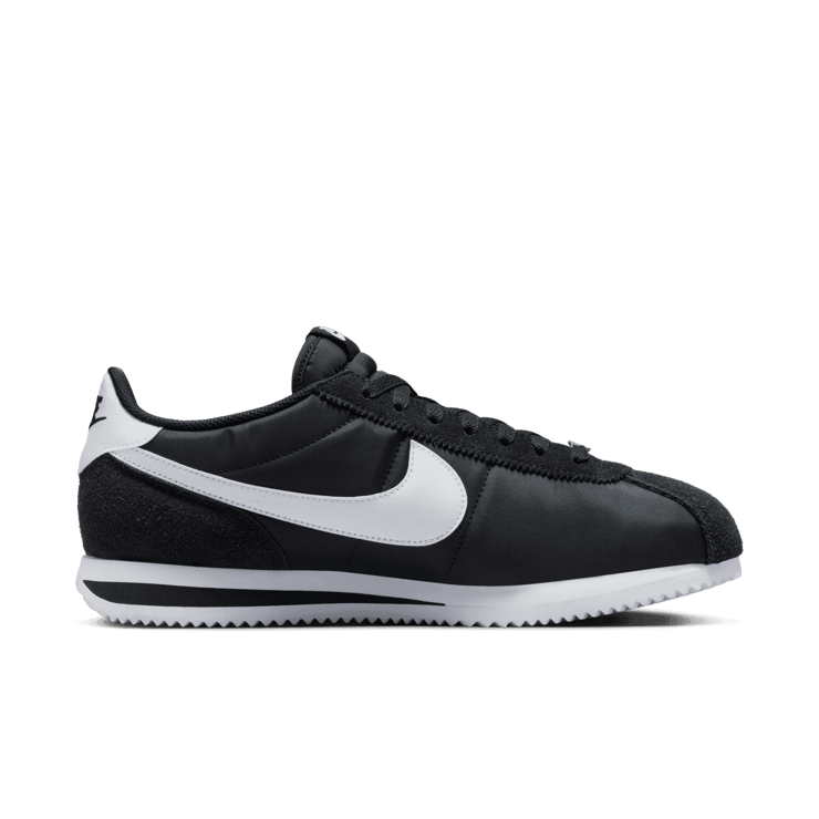 Nike Cortez TXT 'Black White' Angle 1