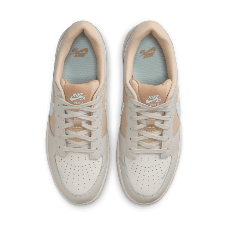 Nike SB Force 58 Premium SB 'Light Bone Glacier Blue' Angle 1