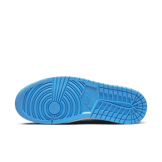 Jordan 1 Mid University Blue Grey Angle 0