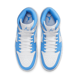 Jordan 1 Mid University Blue Grey Angle 1