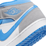 Jordan 1 Mid University Blue Grey Angle 5