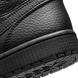 Jordan 1 Mid Triple Black Angle 5