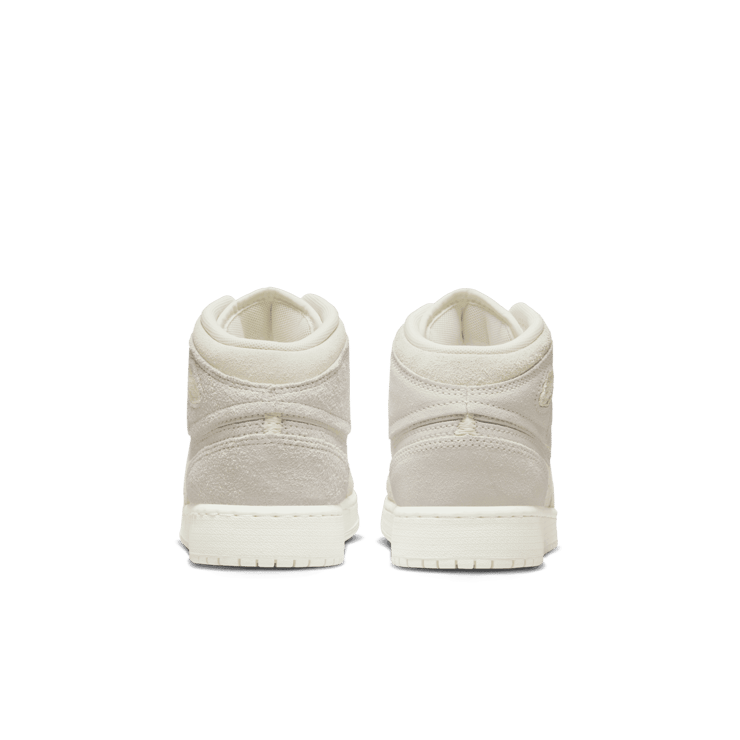 Air Jordan 1 Mid SE Craft 'Pale Ivory' (GS) Angle 3