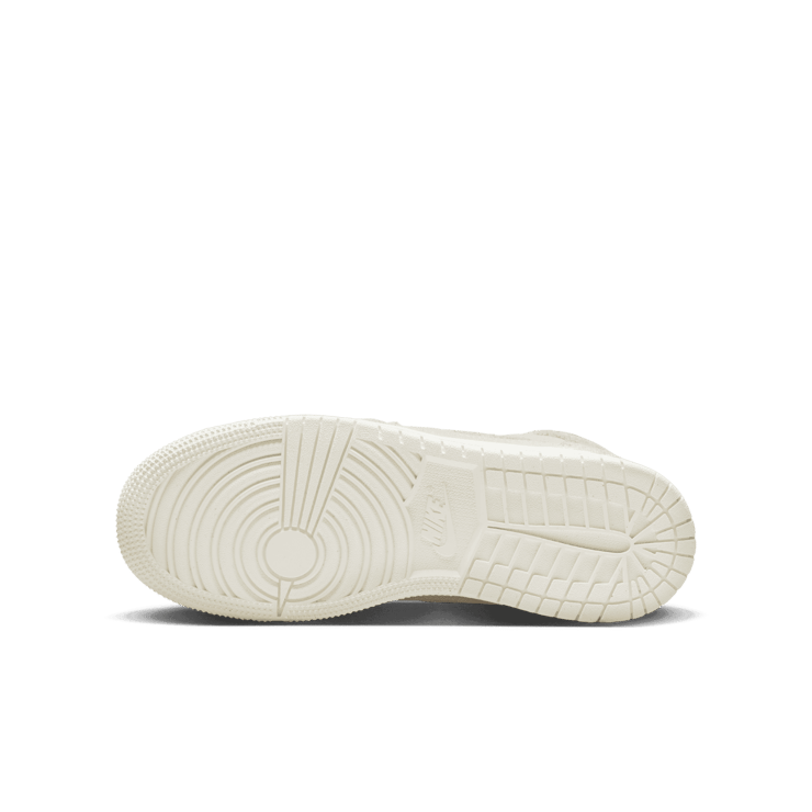 Air Jordan 1 Mid SE Craft 'Pale Ivory' (GS) Angle 0