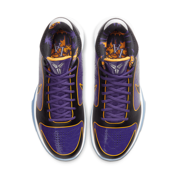 Nike Kobe 5 Protro 5x Champ Lakers Angle 1