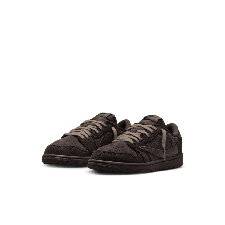 Air Jordan 1 Low OG Travis Scott Velvet Brown (PS) Angle 2