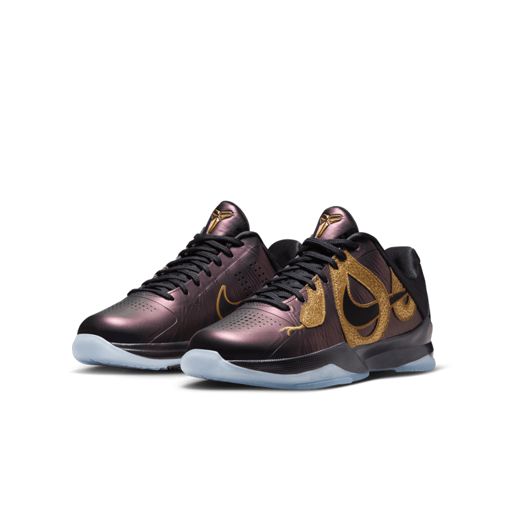 Nike Kobe 5 Protro LNY Eggplant (GS) Angle 4