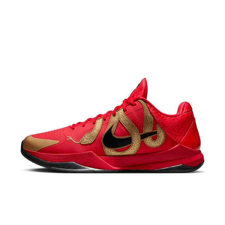 Nike Kobe 5 Protro LNY University Red Angle 4