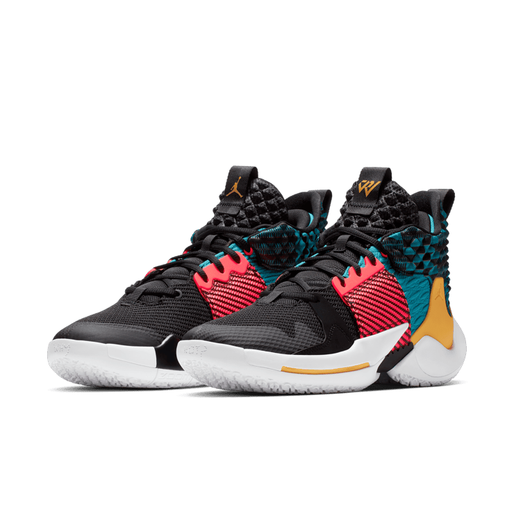 Jordan Why Not Zer0.2 'Black History Month' Angle 2