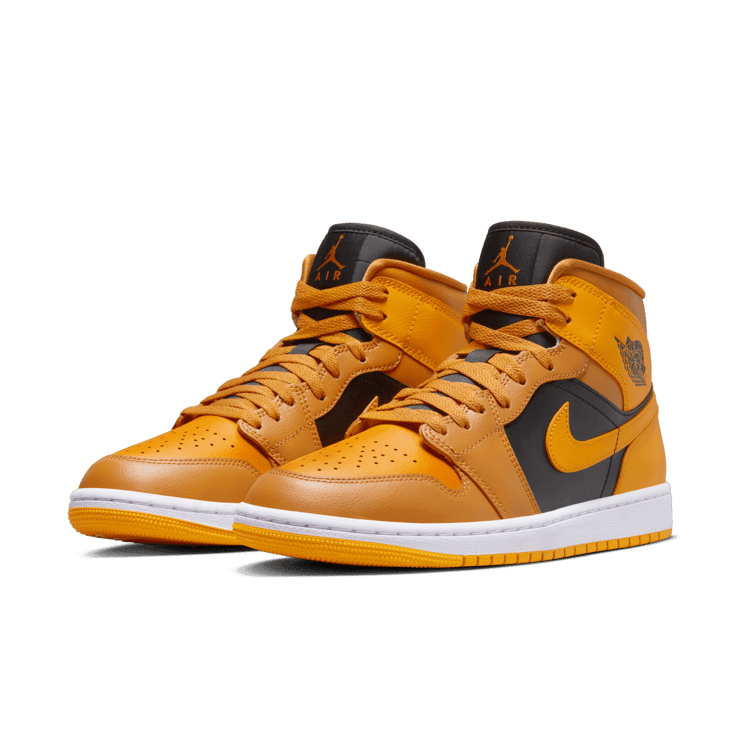 Jordan 1 Mid Golden Yellow (W) Angle 2