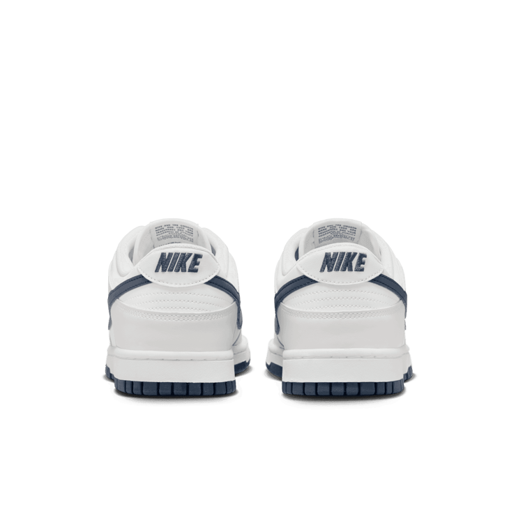 Nike Dunk Low Summit White Midnight Navy Angle 3