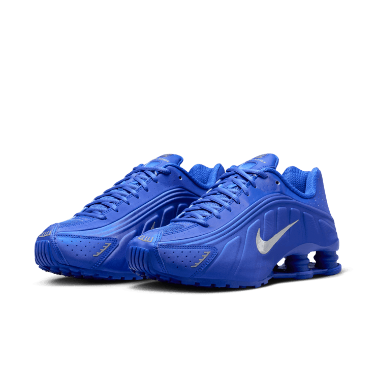 Nike Shox R4 Blue Woman Group (W) Angle 2