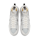 Nike sacai x Blazer Mid 'White Grey' Angle 1